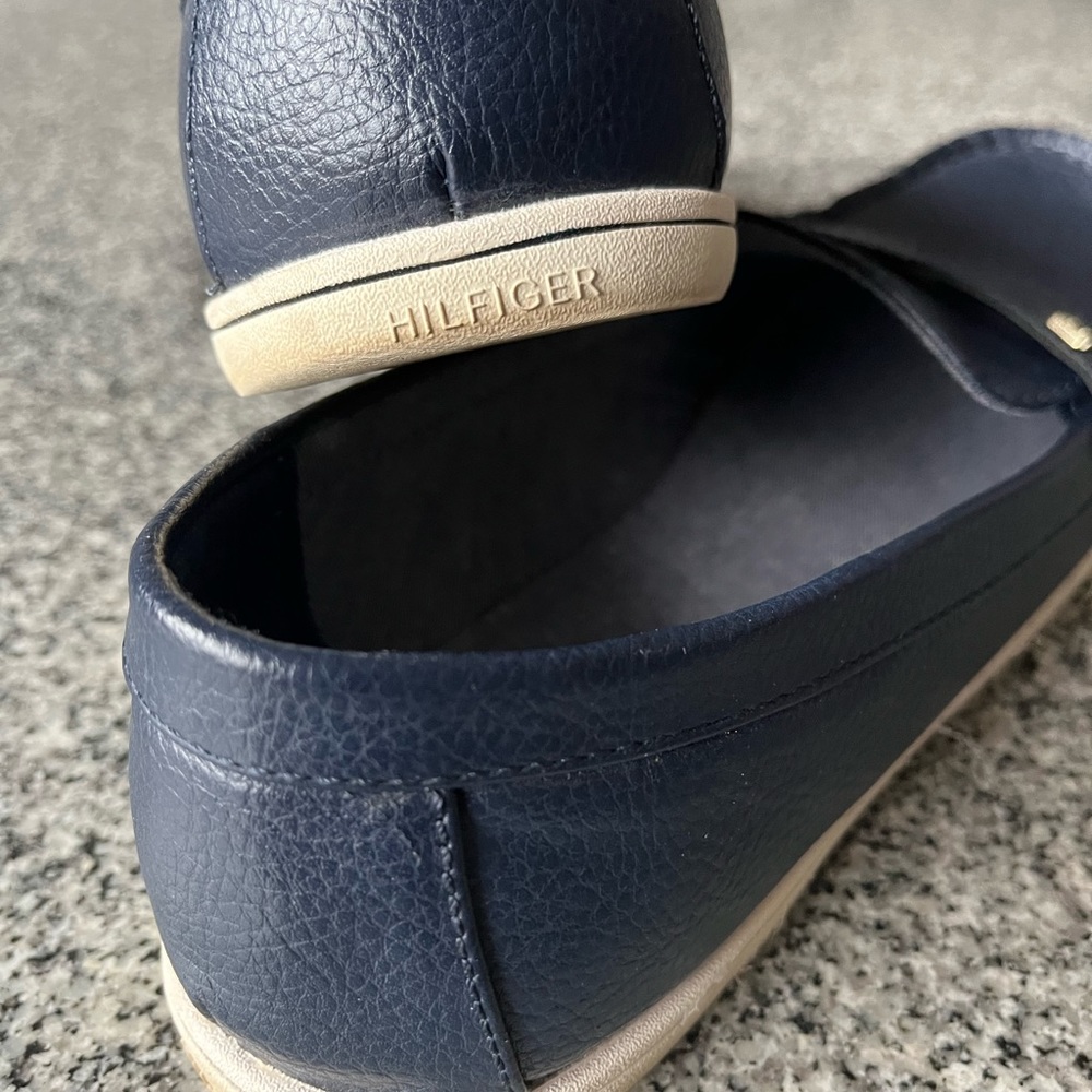 Tommy Hilfiger navy blue loafers GUC - Picture 4 of 4